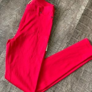 Red Stretchy Pants